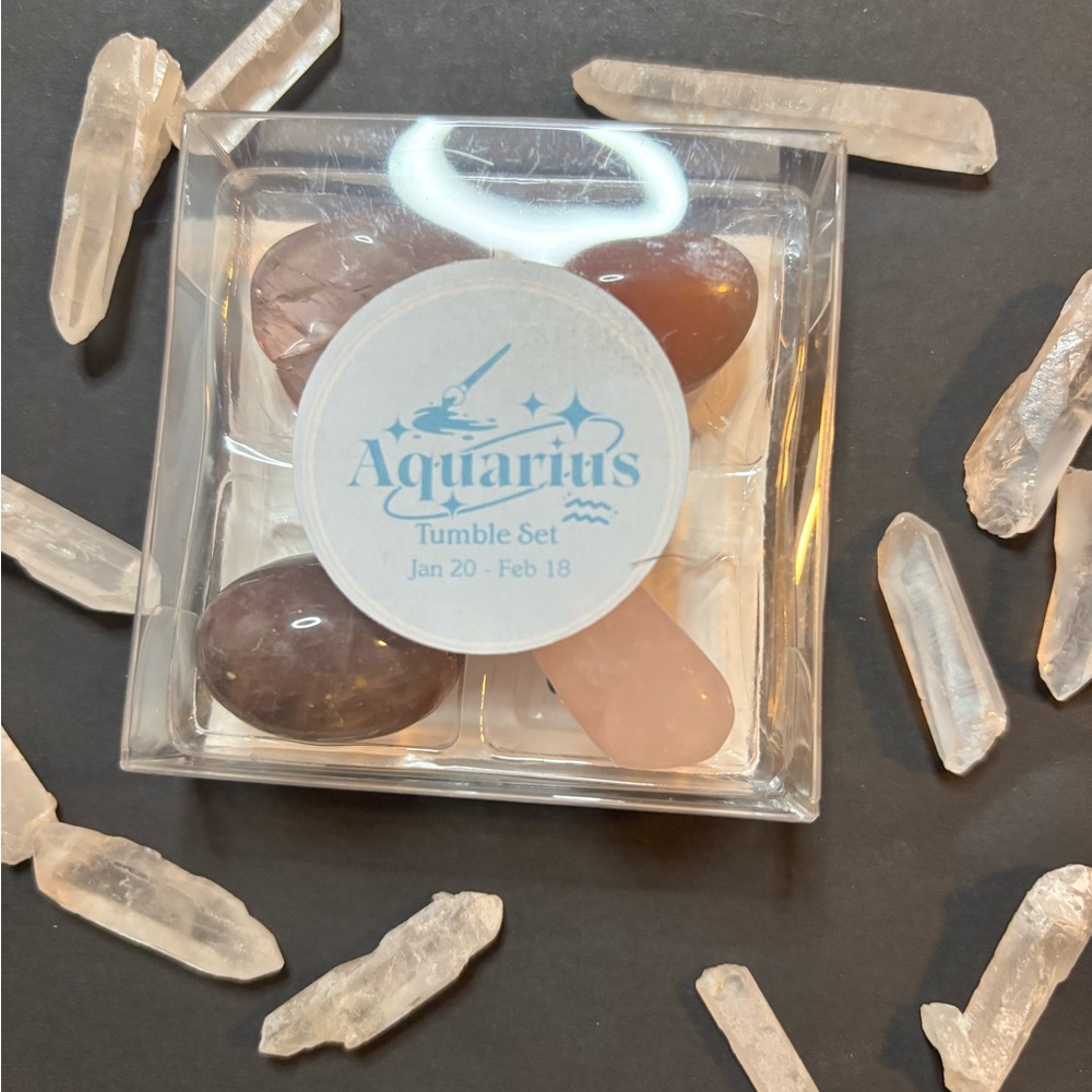 Aquarius Tumble Stone Set